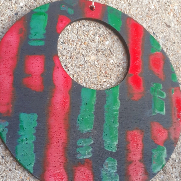 A tribe called quest inspired XL  Earrings - Picture 4 of 5